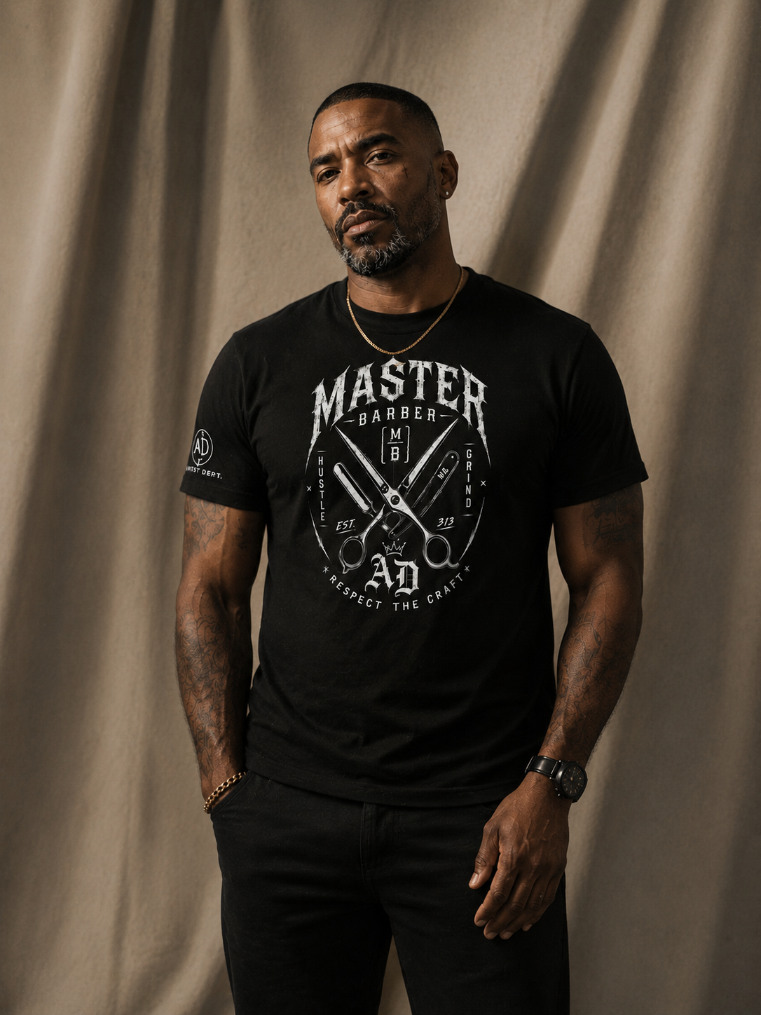 MASTER BARBER Unisex t-shirt